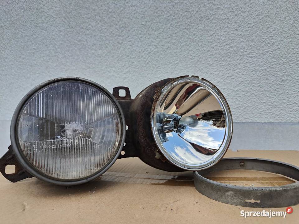 Lampa prawa BMW E30 wąska halogen HELLA Lampy przednie Kielcza