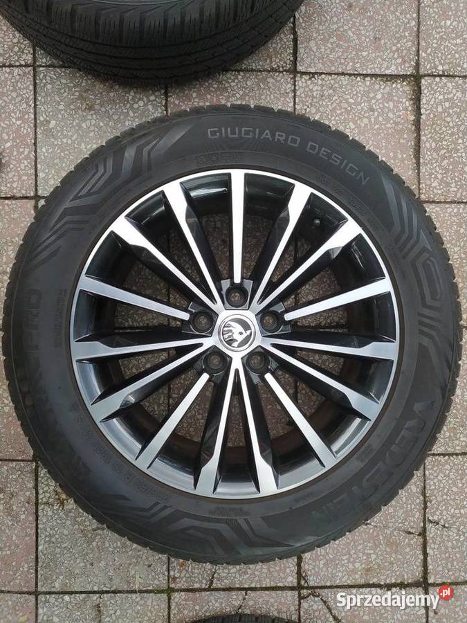 Oryginalne felgi Skoda Trinty 18 opony Bytów