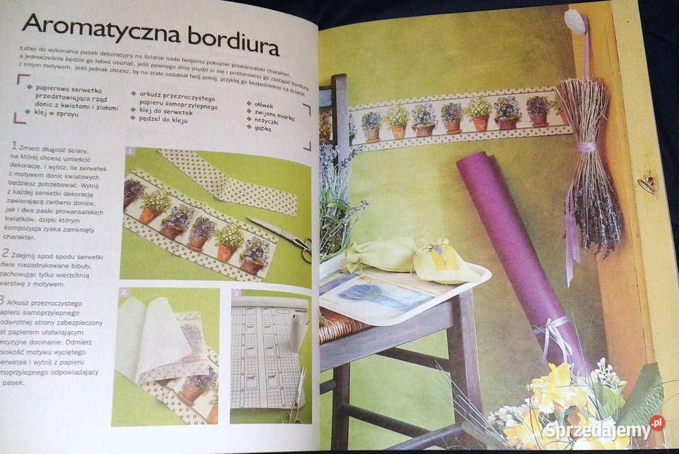 Decoupage w stylu prowansalskim Marisa Lupato