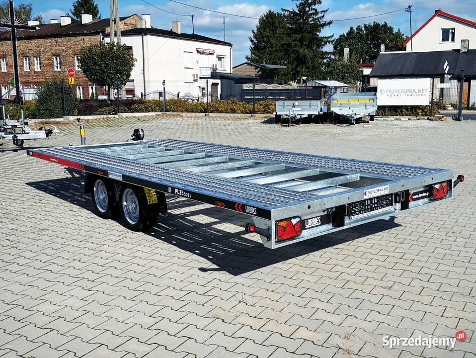 Lorries 355021 Przyczepa laweta DMC 3500 5m kujawsko-pomorskie Kowal