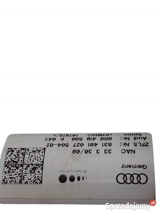 KOLUMNA KIEROWNICZA EUROPA 8R0419506K Audi Q5 I