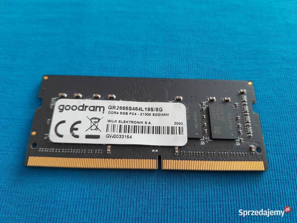DDR4 do laptopa 8GB PC4 Białystok