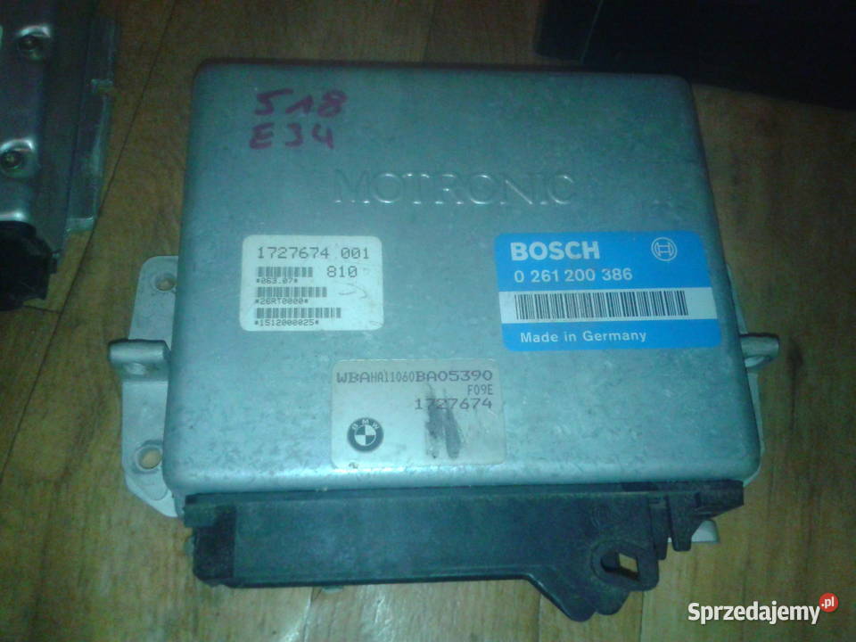 0261200386 bmw e34 sterownik silnika moduł podkarpackie Przemyśl
