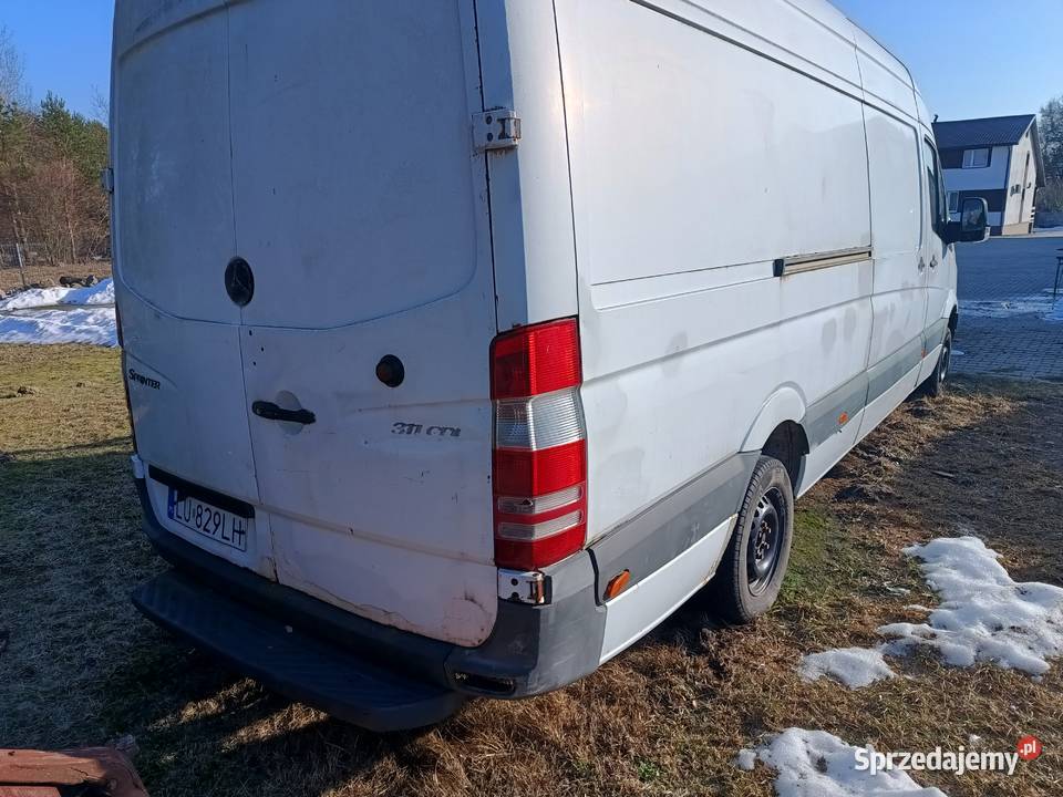 Mercedes sprinter blaszak kompletnya karoseria Wołoskowola