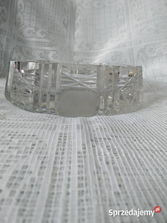 Popielniczka kryształ fi 17 wys 5 Ceramika i szkło Katowice