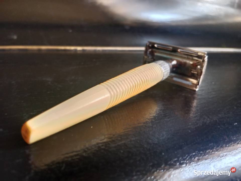 Zestaw Do Golenia PRL Retro Maszynka 2 Pędzle Ruda Śląska
