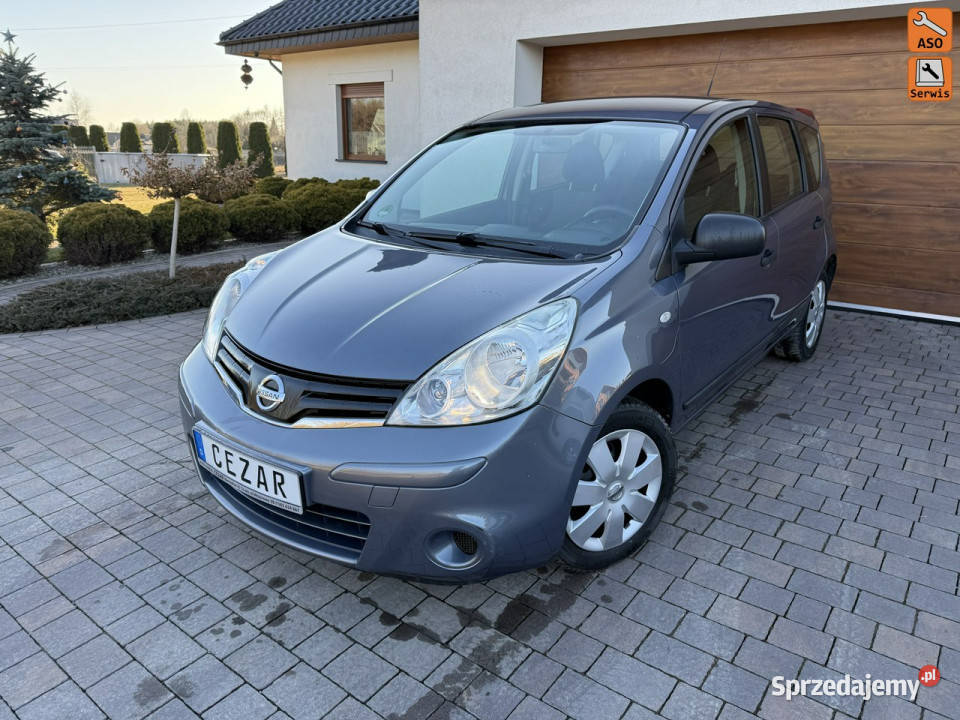 Nissan Note Nissan Note 14 benzyna serwis ASO Konradów