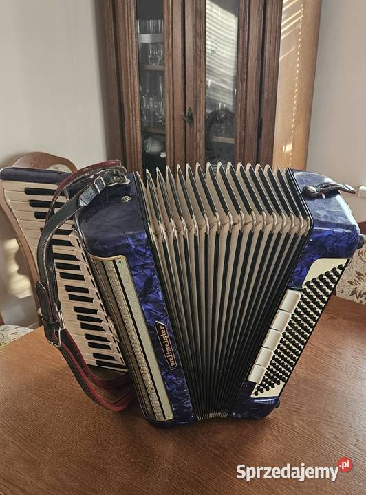 Akordeon WELTMEISTER 120 basów Instrumenty klawiszowe i MIDI Głowienka