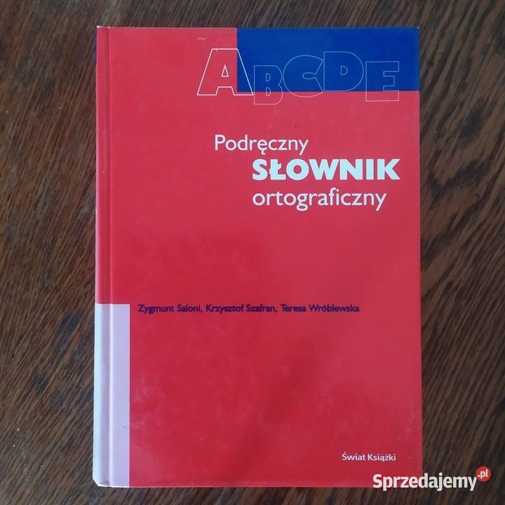 Słownik ortograficzny podręczny ISBN 8373117156 Głogów