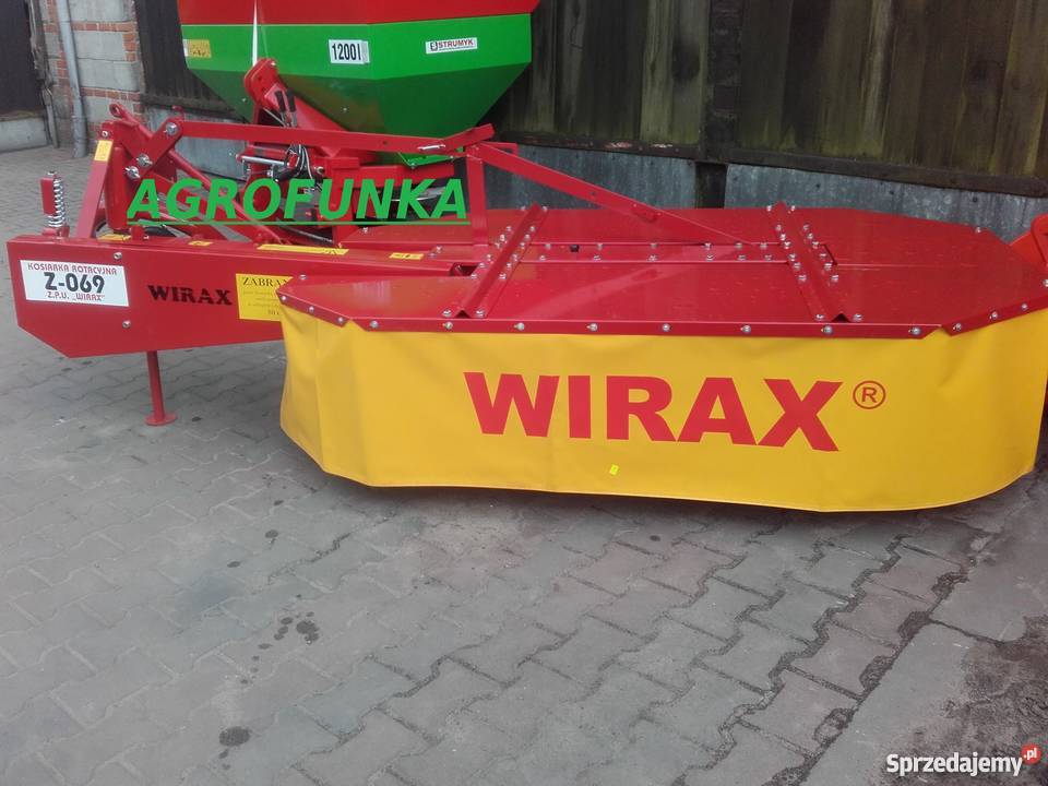 Kosiarka rotacyjna bębnowa 165m WIRAX Mrągowo