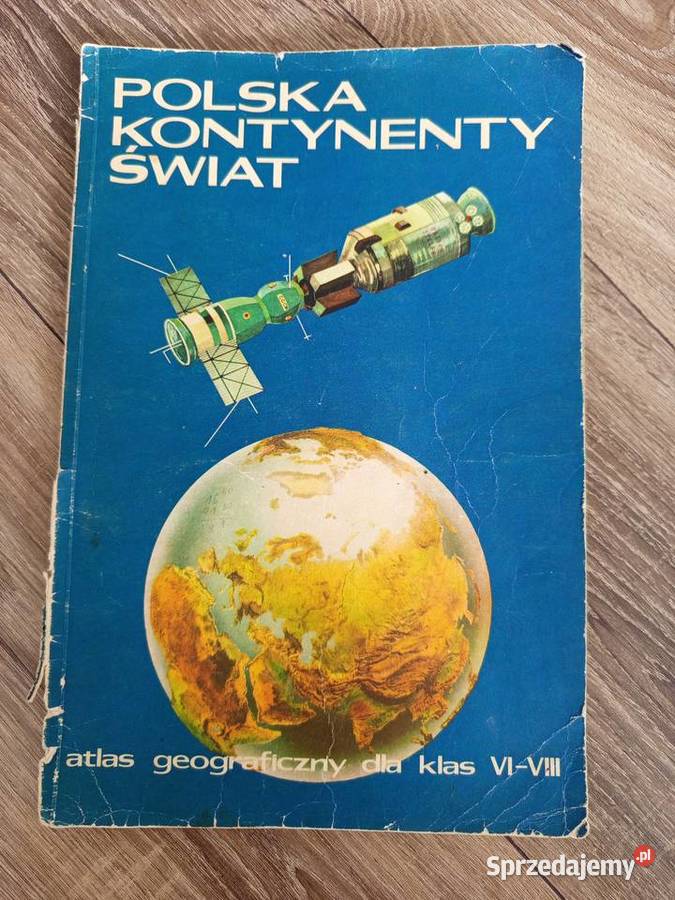 Atlas geograficzny Polska Kontynenty Świat Podręczniki Gdańsk sprzedam