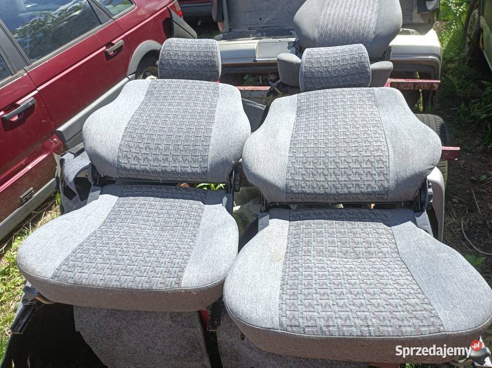 Fotele przód kpl idealne FSO Daewoo truck kombi osobowe