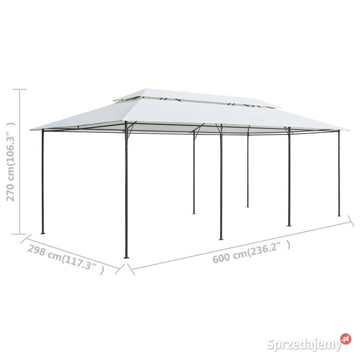 Altana 600x298x270 biała 180 gm WM310072 Warszawa