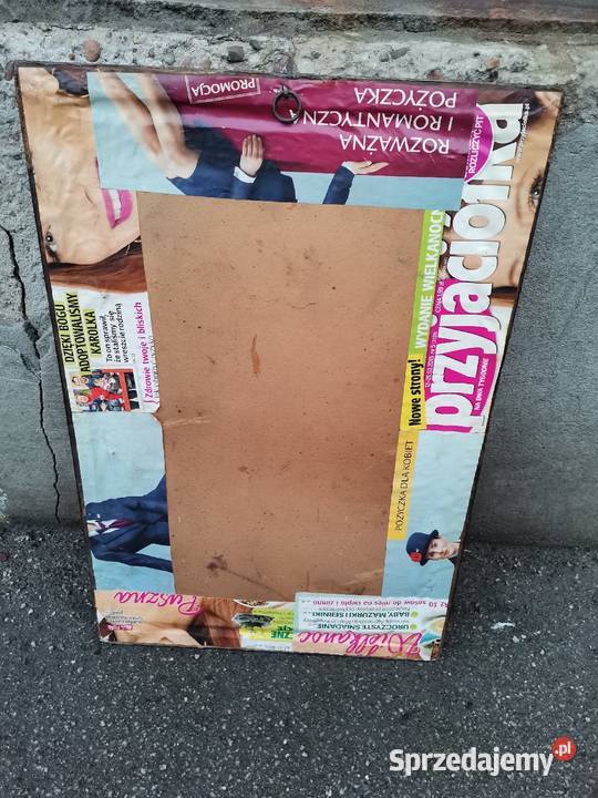 Stary unikatowy przedwojenny obraz oleodruk Katowice