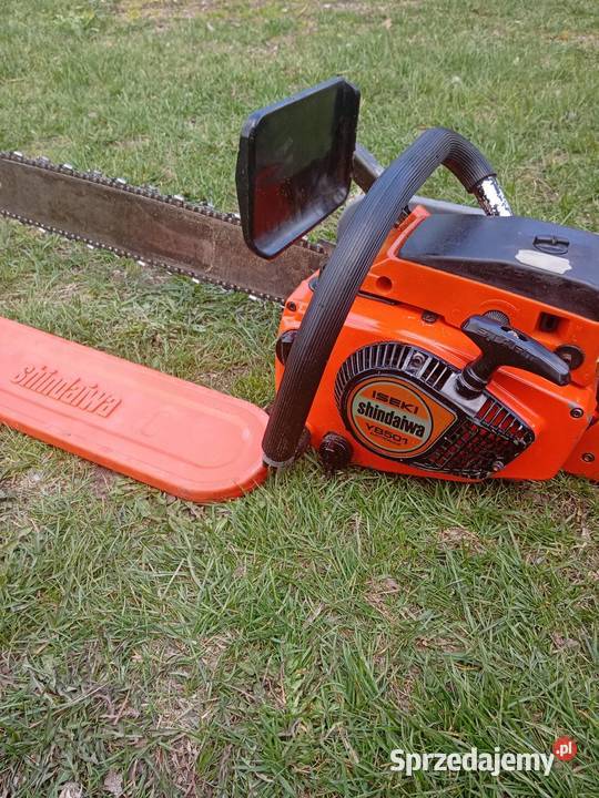 Piła shindaiwa i oleo mac Nisko