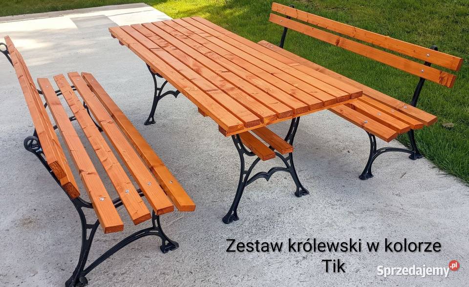 Meble ogrodowe Haczów