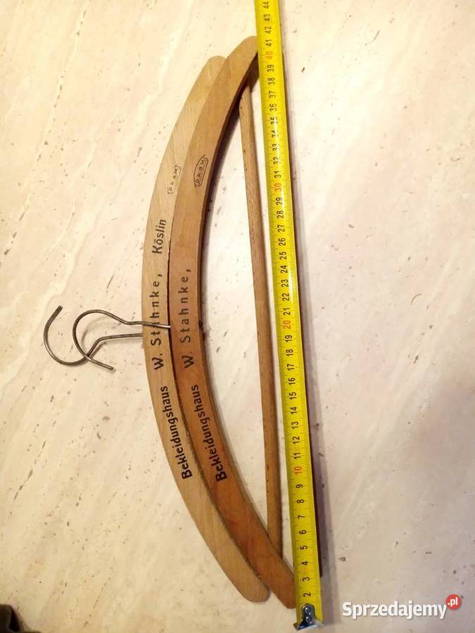 Stare drewniane wieszaki Nakło nad Notecią sprzedam