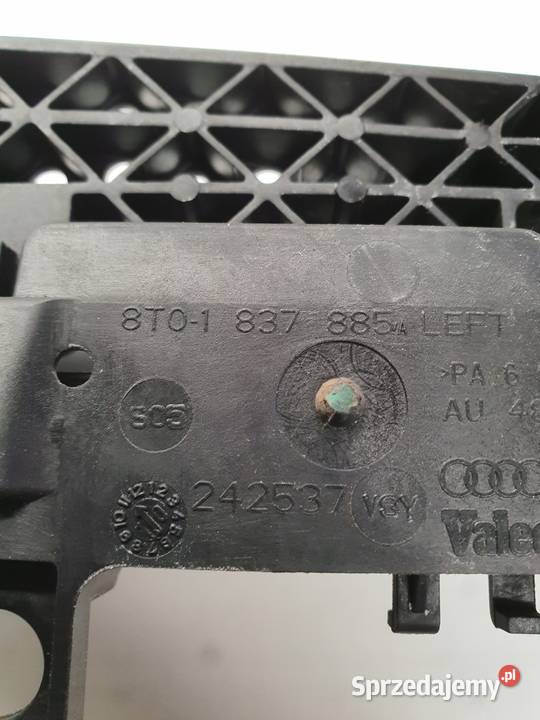 KLAMKA LEWA AUDI A4 B8 A5 8T Q5 LX7W 8T0837885A Przystajń