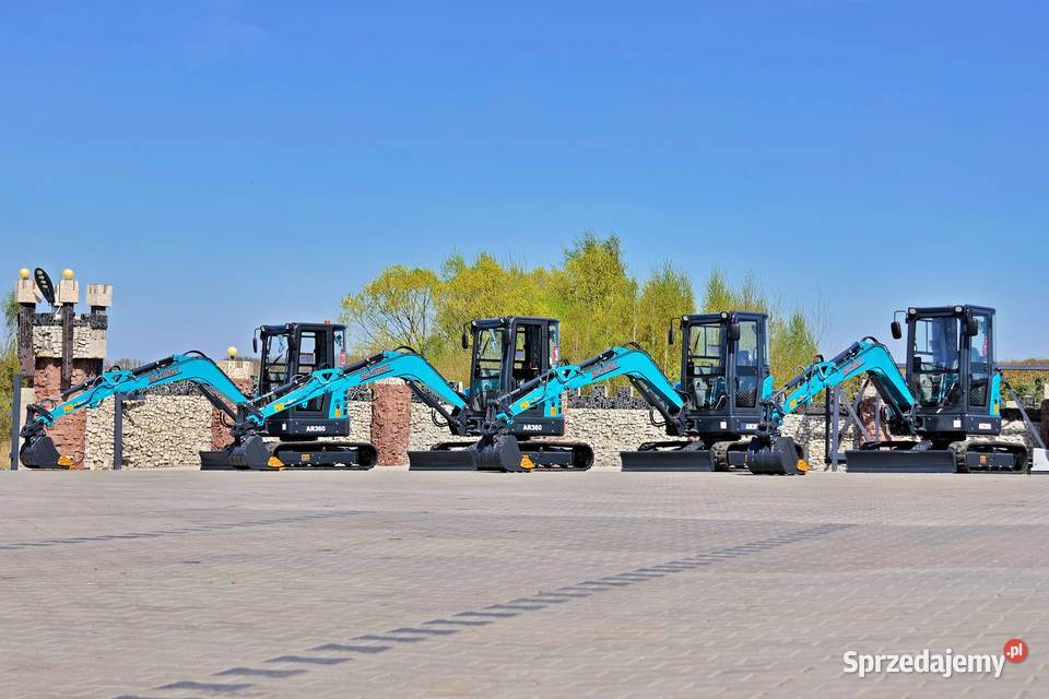 Minikoparka 38t SCHMIDT AR360 Kubota D1703 Klima Legnica