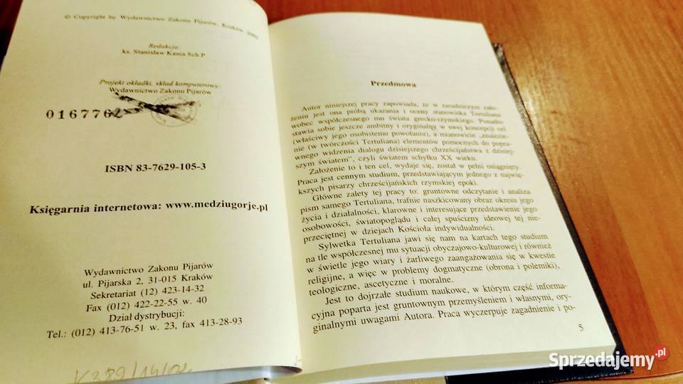 Tertulian a świat antyczny Roman Stawinoga