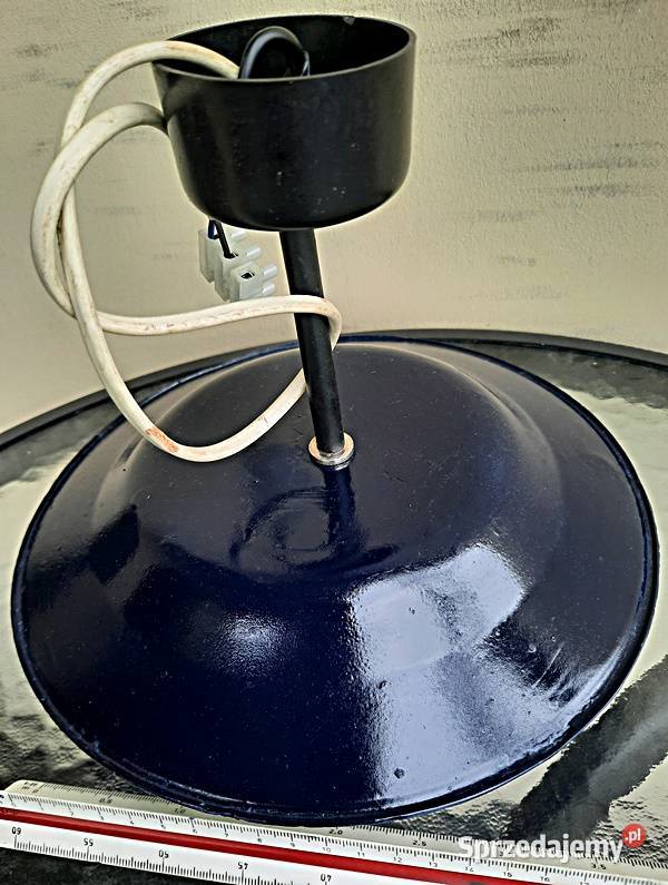 Lampa wisząca sufitowa 2 z PRL Ostrów Wielkopolski