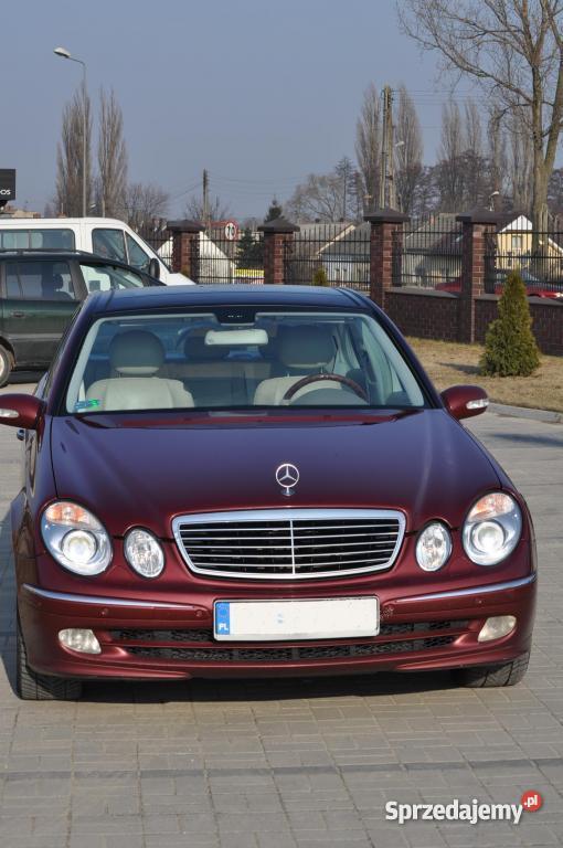 Mercedes E400 CDI w211 Avantgarde 2003 klimatyzacja Stęszew