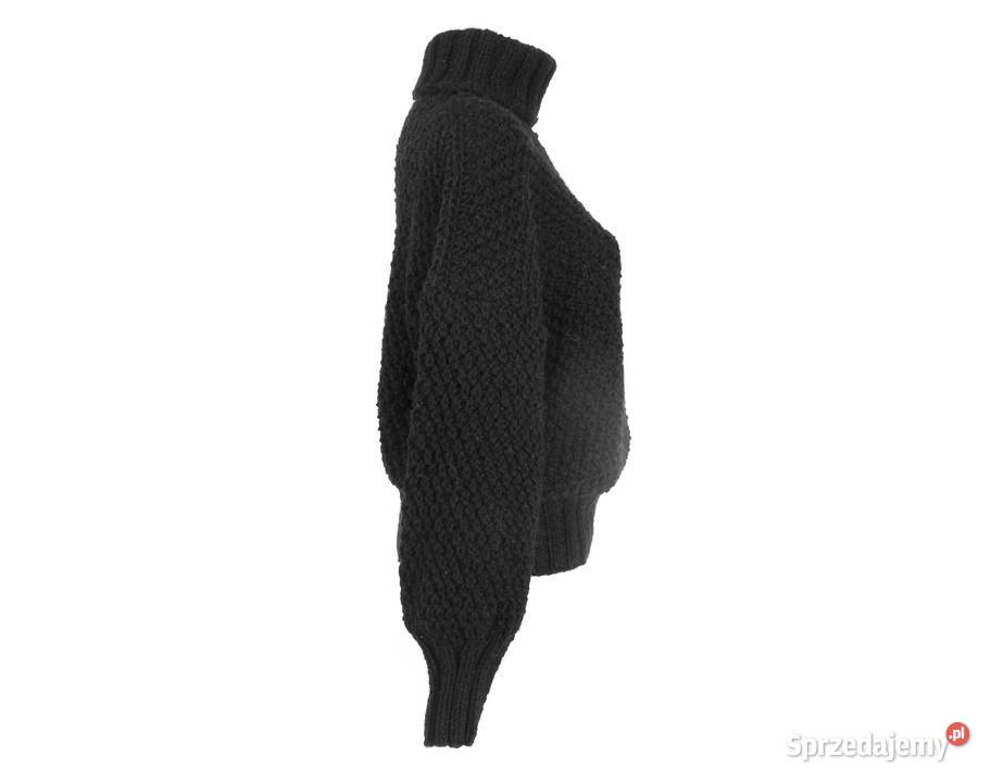 Sweter wełna czarny Rozmiar M sprzedam