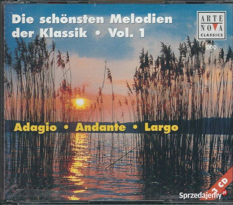 3 CD Die Schnsten Melodien Der Klassik Adagio 3 i więcej Brwinów sprzedam