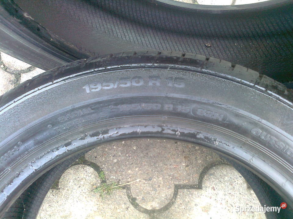 Opony letnie 15 i koło zapas 15 Mirosławiec
