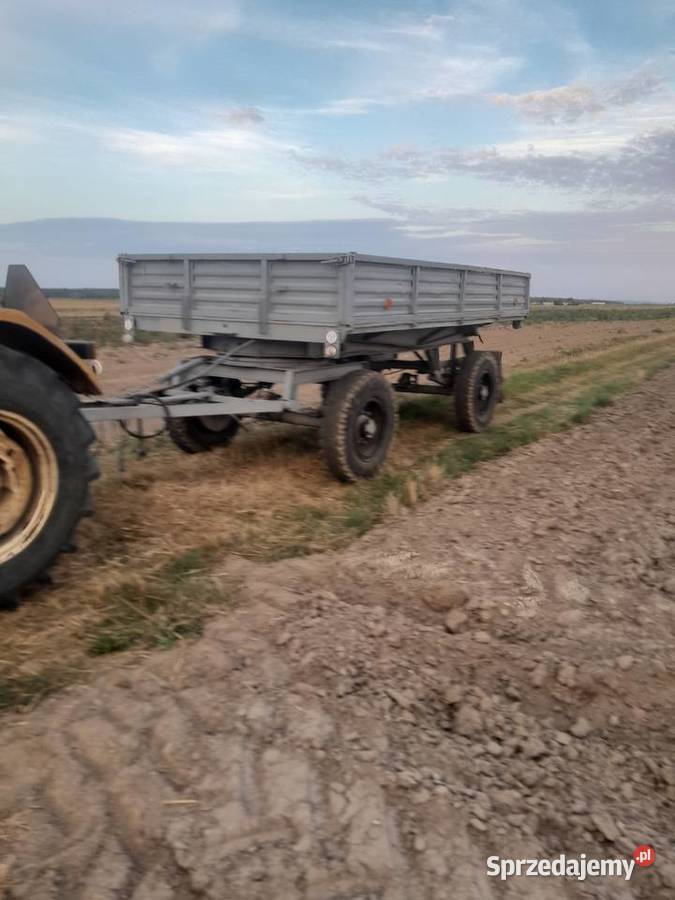 Przyczepa D 55 D55 Autosan Sanok nieuszkodzony Przyczepy rolnicze Babczów