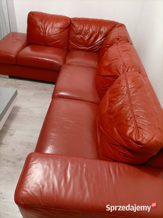 Narożnik skórzany 54cm Meble Połom Mały