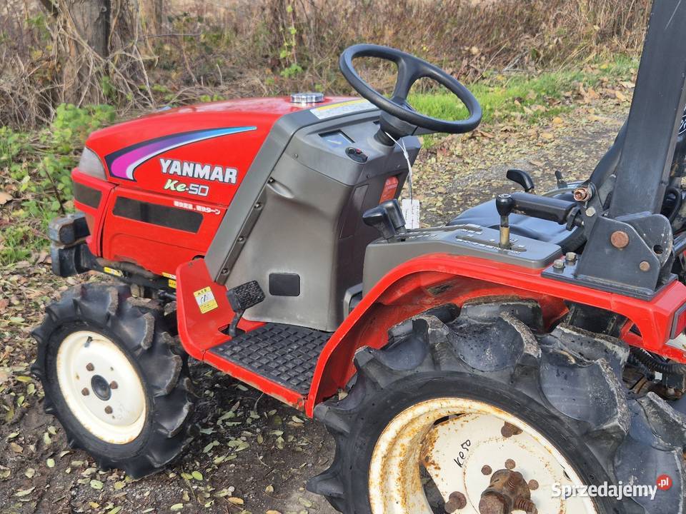 Traktorek traktor YANMAR KE50D 15 44 dolnośląskie Małuszyn