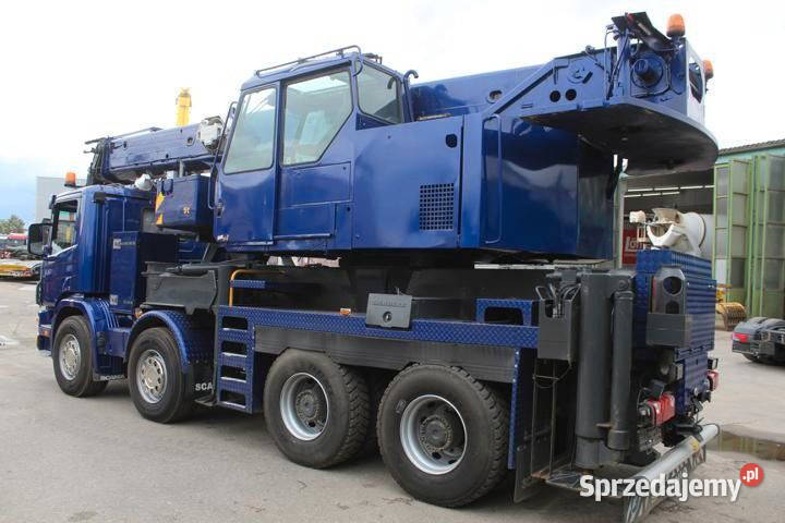 Dzwig Scania mazowieckie sprzedam