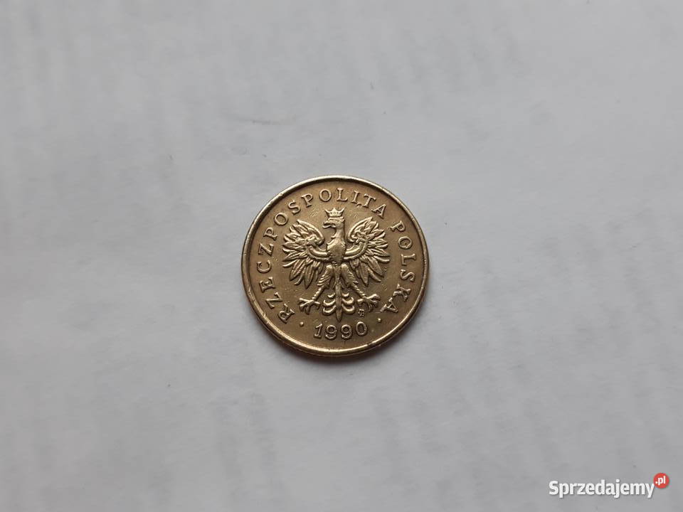 Moneta 5 gr 1990r Warszawa