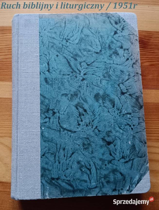 Ruch Biblijny i Liturgiczny 1951 Biblia liturgia Łódź