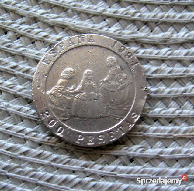 Hiszpania 200 Pesos 1994r Panny Dworskie sprzedam