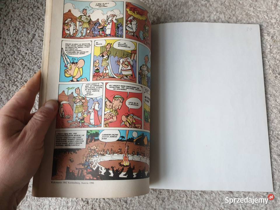 Asterix 1 wydanie pierwsze 1990 Gdynia sprzedam