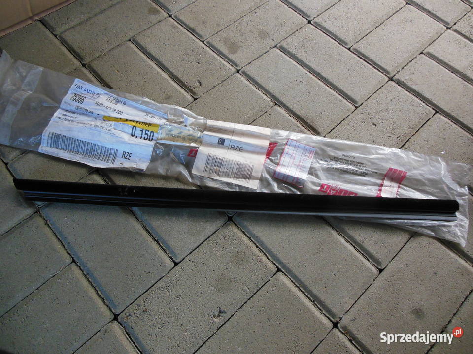 Uszczelka szyby drzwi prawy tył Fiat Palio Siena Uszczelki szyb Kozy