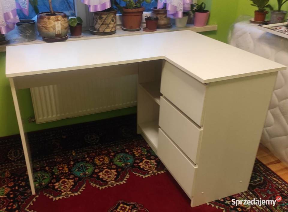 Biurko narożne prawe łódzkie