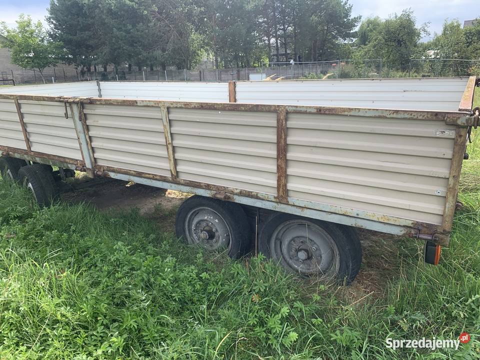 Przyczepa czteroosiowa na oponach 650x16 Kielce