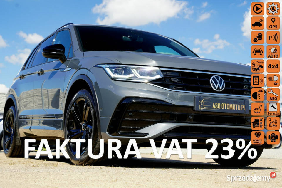 Volkswagen Tiguan RLINE x 3 SKÓRA blis grzane Otmuchów