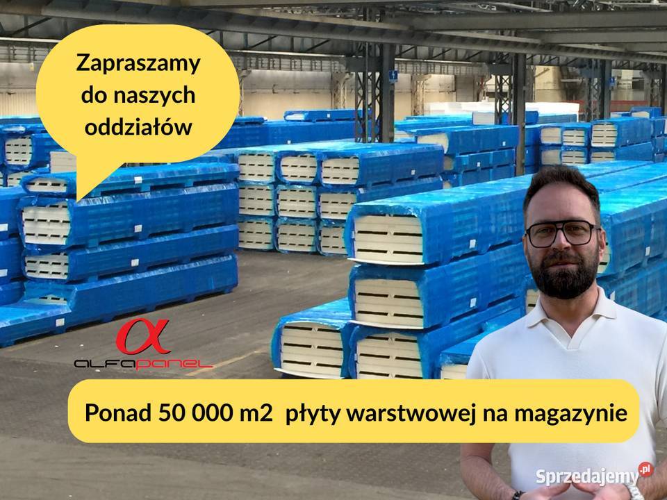 Płyta warstwowa dachowa 60mm odbiór własny tanio Puszczykowo sprzedam