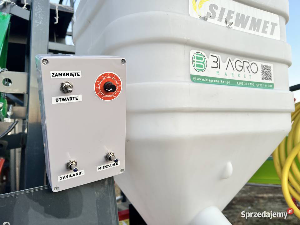 SIEWNIK POPLONÓW 110L Z MIESZADŁEM SIEWMET RATY Kraśnik