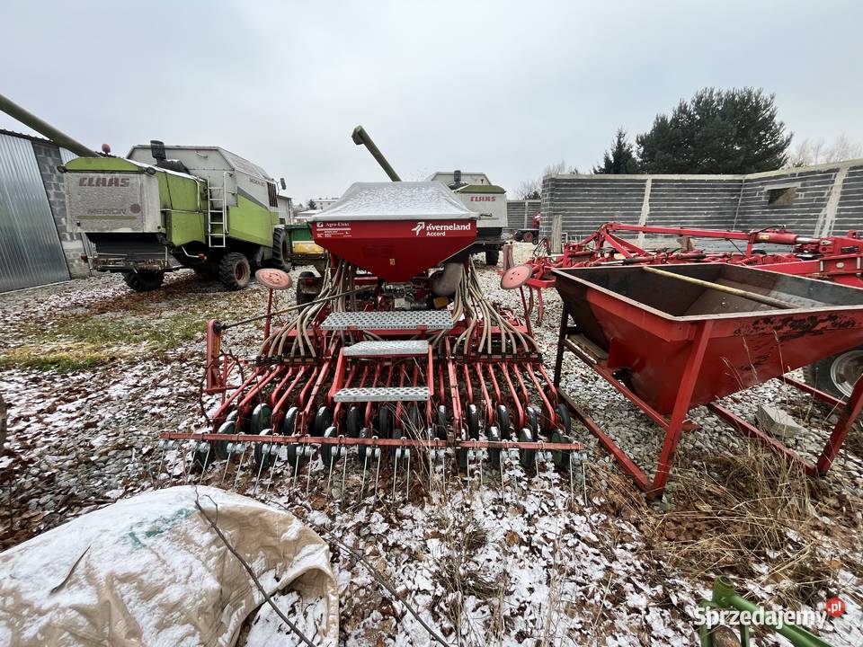 KVERNELAND agregat uprawowosiewny 3m Siewniki i sadzarki
