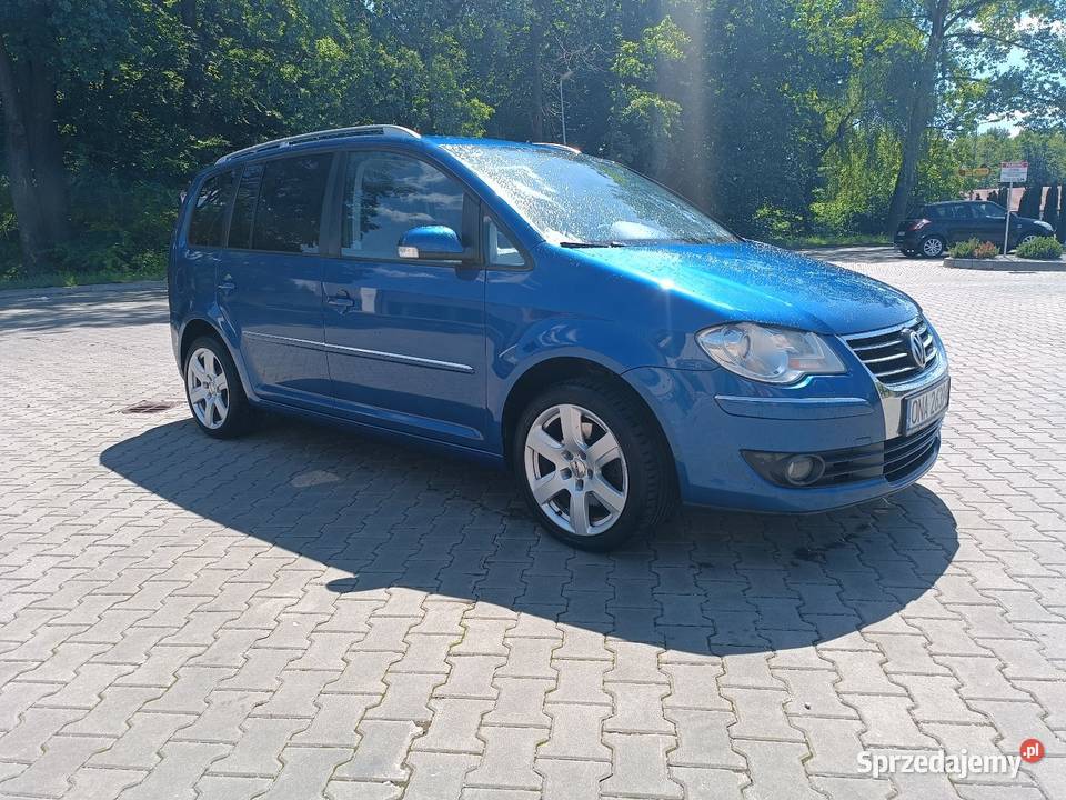 Touran 20 TDI 170 7 foteli DSG Navi Webasto odtwarzacz DVD Jastrzębie-Zdrój