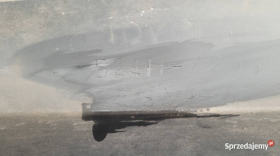 TOYOTA RAV4 IV SPOILER DOKŁADKA ZDERZAKA PRZÓD Ruda Śląska