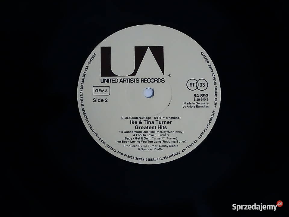 Ike Tina Turner Greatest Hits LP winyl 12 33 RPM Płyty i kasety Biłgoraj