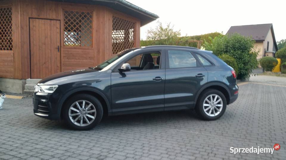 Audi Q3 14 tfsi 150 PEŁNY SERWIS W ORYGINALE Kraków