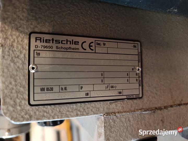 Pompa próżniowa Rietschle KTA 502 Pozostałe Szczecin