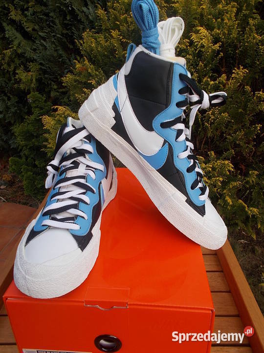 r45 Nike Blazer Mid Sacai White Black Legend Poznań sprzedam